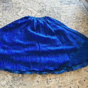 Blue full length skirt- one size